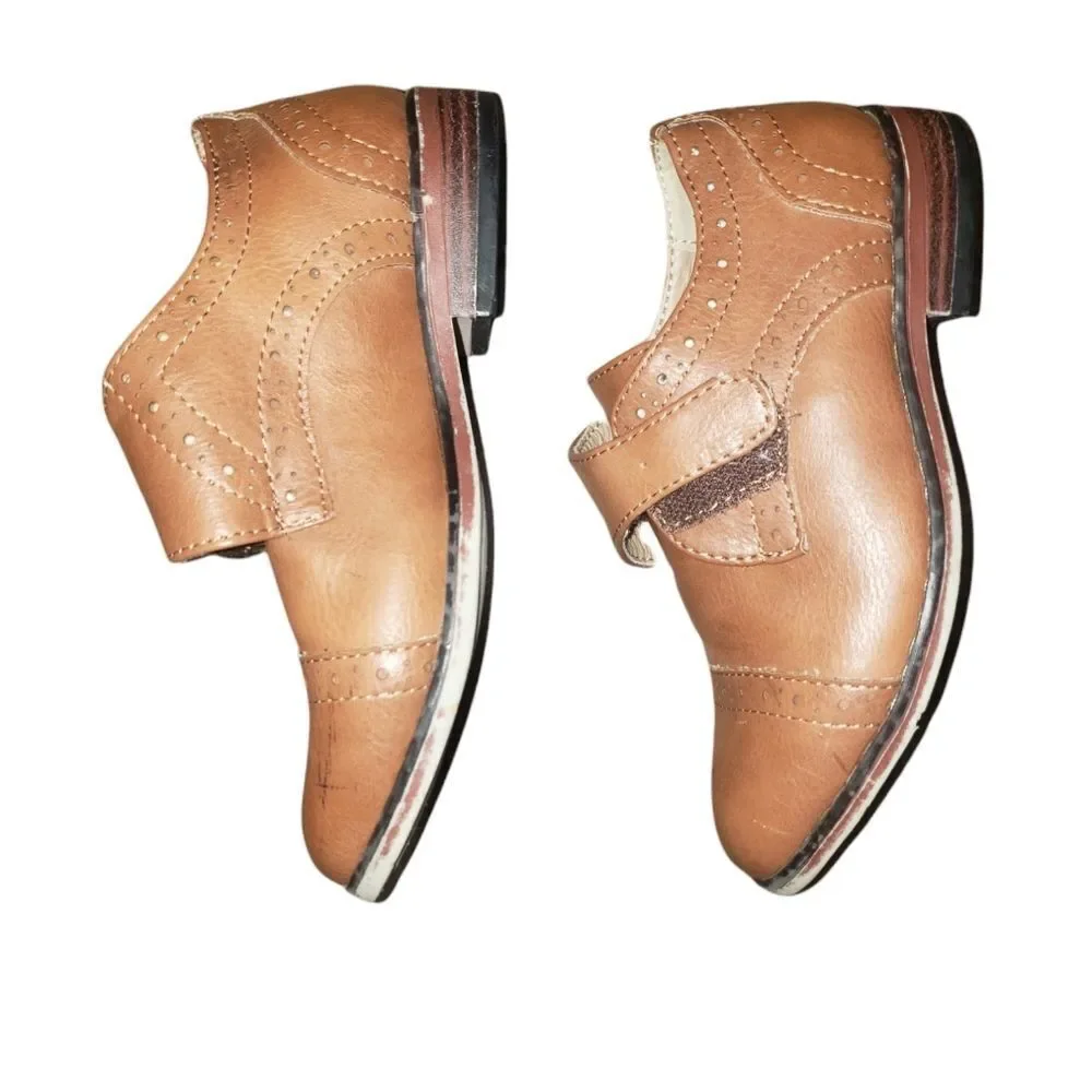 Steve Madden Toddler Oxfords Cap Toe Single Strap Style Bradley 12